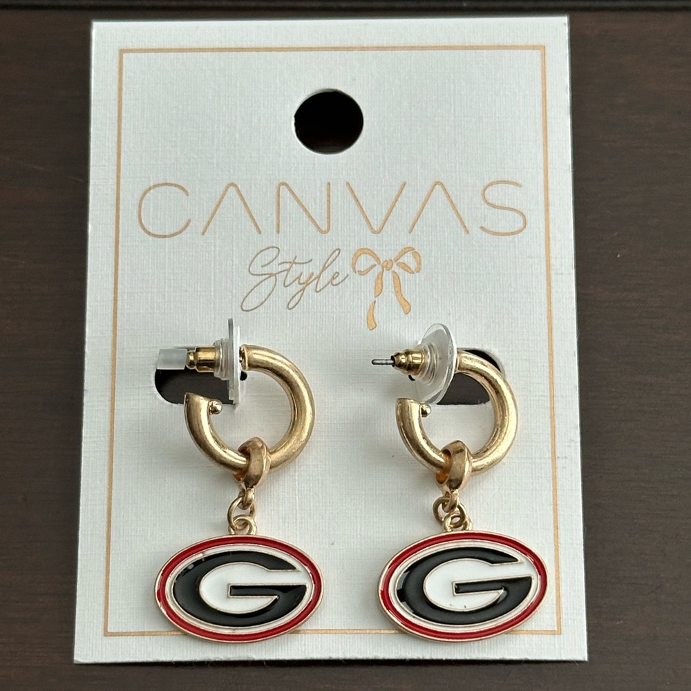Georgia Bulldogs Earrings